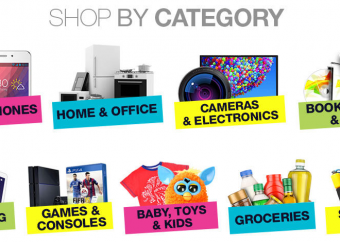 Item categories on Jumia