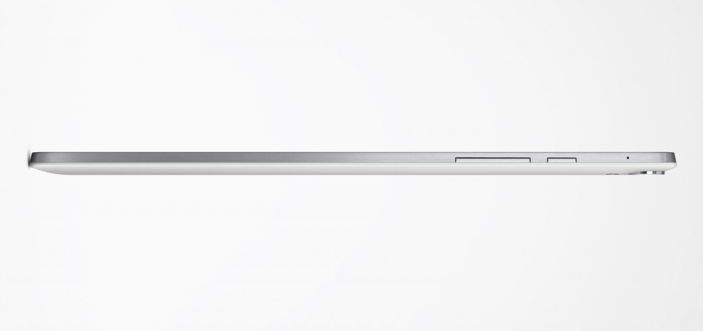 The thin profile of the Nexus 9. Photo from Google.