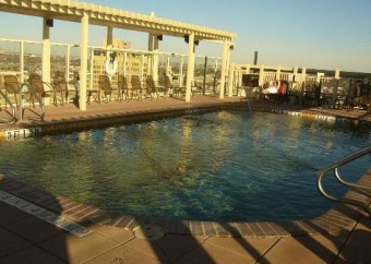 Drury rooftop pool