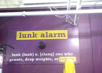 The Planet Fitness Lunk Alarm