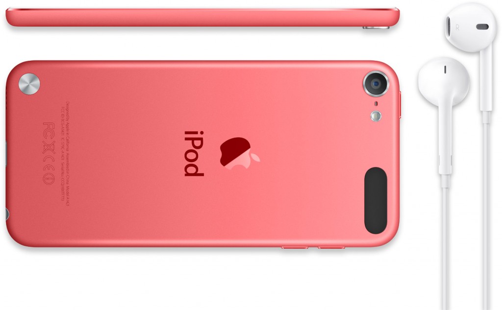 The 5th generation iPod touch in pink. Photo from Apple.