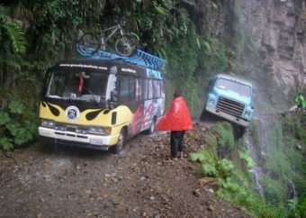 The North Yungas road